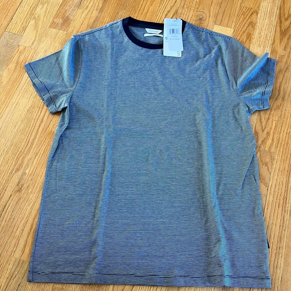 New Men’s Calvin Klein Maritime Blue T-Shirt M